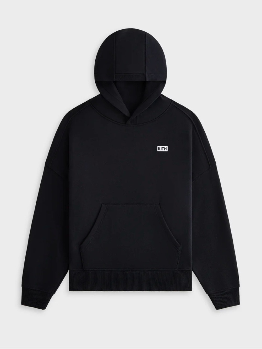 Kith Black Logo Hooded Pullover